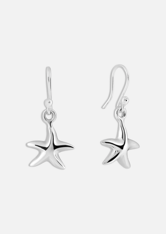 Starfish Drop Earrings