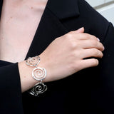 Sculptured Spirals Bracelet