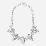 Sculptured Leaf Necklace